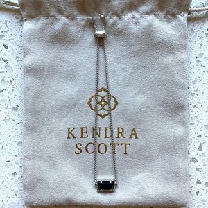 Kendra Scott Phillips Bracelet Silver Black